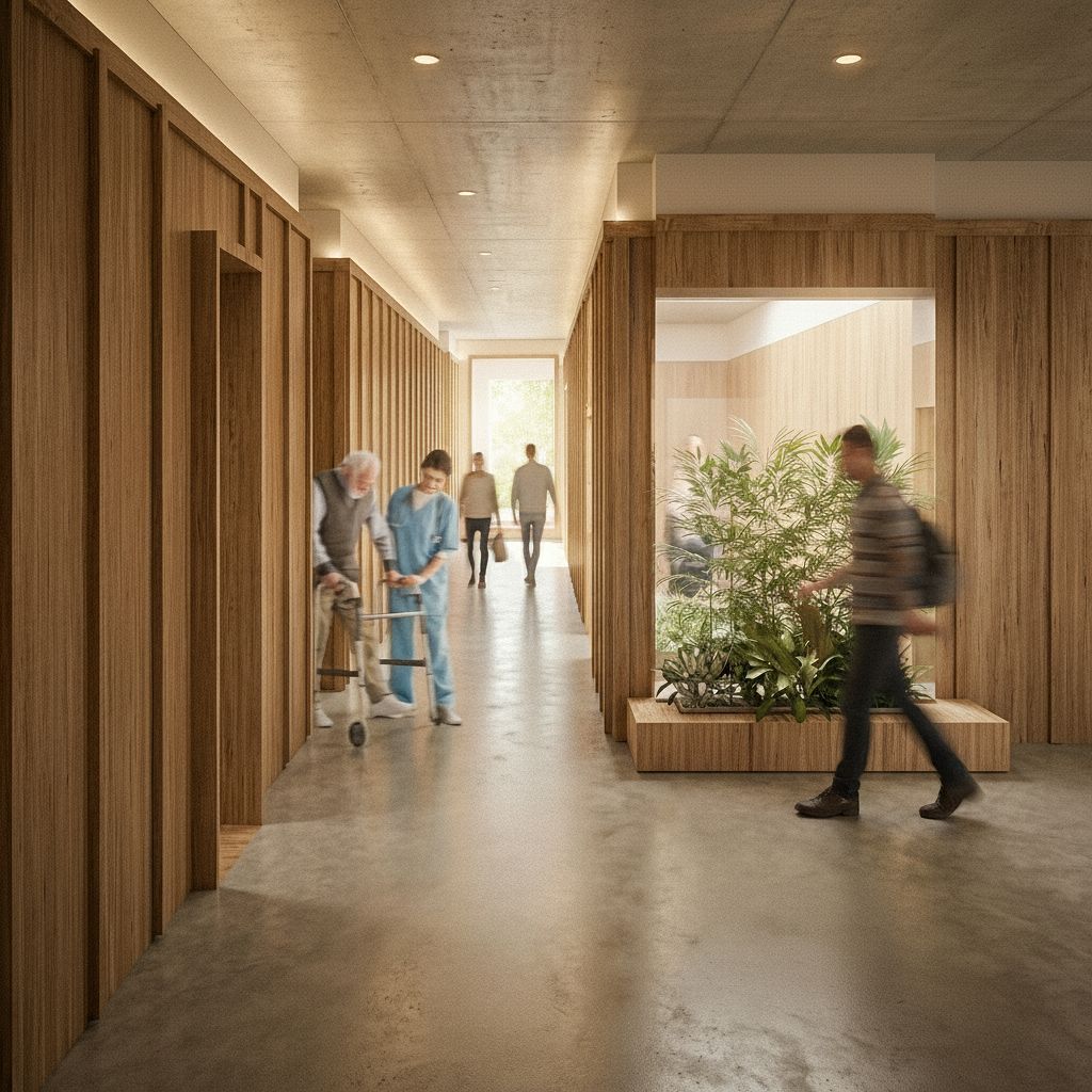 Rendering , Korridor